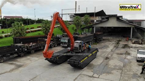 Video Gallery For Ultratrex Amphibious Excavator And Dredging Pump