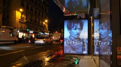 P T Rmino De Autobuses De Aris Advertising Dior Sauvage Perfume Johnny