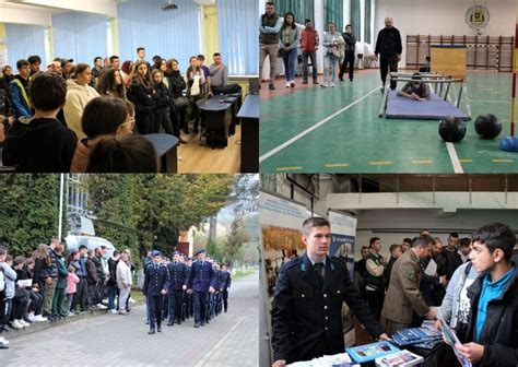 FOTO Ziua Porților Deschise la Colegiul Național Militar din Alba