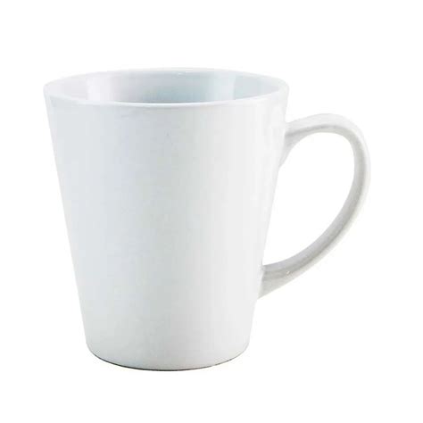 Caneca C Nica Branca De Porcelana Para Sublima O Ml