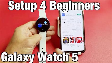 Galaxy Watch 5 How To Setup Beginners