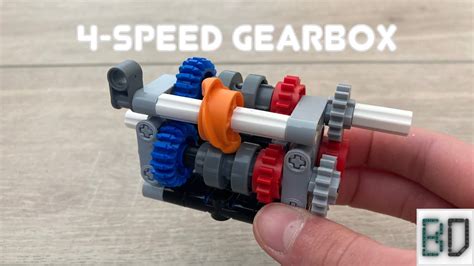 Sequential 4 Speed Gearbox Lego Technic YouTube