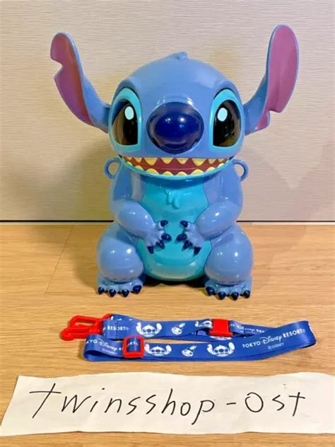 Stitch Popcorn Container Bucket Figure Tokyo Disney Resort Limited Tdr