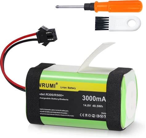 Amazon WRUMI 3000mAh Replacement Battery For Coredy R300 R500