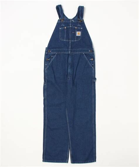 【セール】 Carhartt Washed Denim Bib Overallunlined（サロペットオーバーオール）｜carhartt