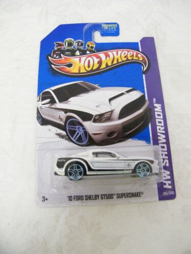 Hot Wheels Showroom 10 Ford Shelby GT500 Supersnake 155 250 Scale EBay