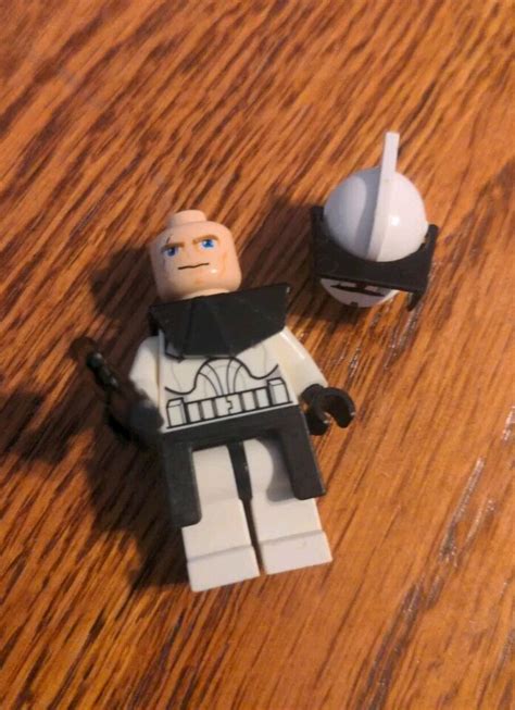 Lego Star Wars Clone Commander Black Visor Pauldron Kama Minifigure Sw0223 Ebay