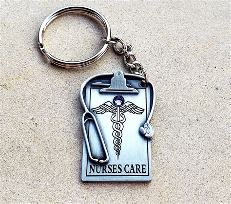 Nurse Care Keychain Nurse T Keychain For Nurse Nurse Etsy