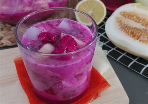 Resep Es Buah Naga Oleh Nur Ummu Faris Cookpad