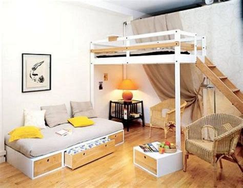 Adult Loft Bed With Stairs With Daybed