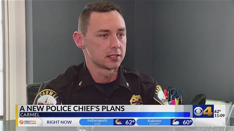 Cbs4 Sits Down With Carmels New Police Chief Drake Sterling Wttv