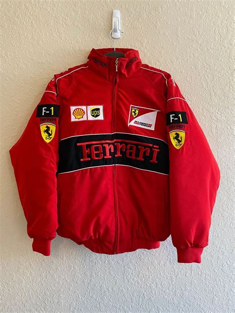 Nascar Jacket Ferrari Vintage Racing Jacket S Ferrari Jacket Y K