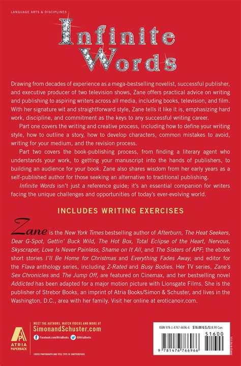 Infinite Words | Book by Zane | Official Publisher Page | Simon & Schuster