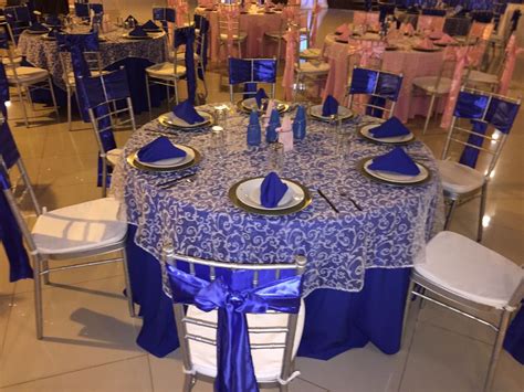 Quinceanera Centerpieces Royal Blue