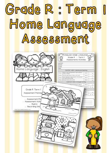 2020 Grade R Home Language Assessments Term 1 In 2024 English