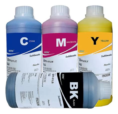 Tinta Sublimatica Perfil De Cores Icc Dti Kit 4 X 100ml