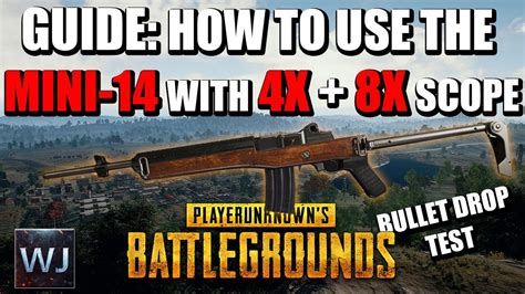 Guide How To Use The Mini With The X X Scope In Playerunknown S