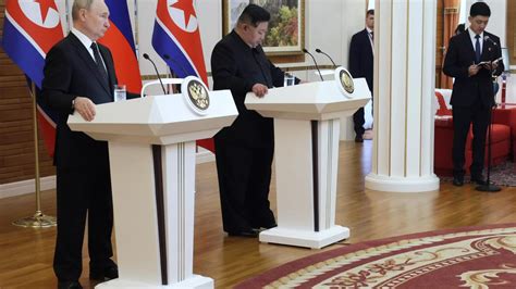 PUTIN NOVO TRATADO RÚSSIA COREIA DO NORTE PREVÊ AJUDA MÚTUA EM CASO DE