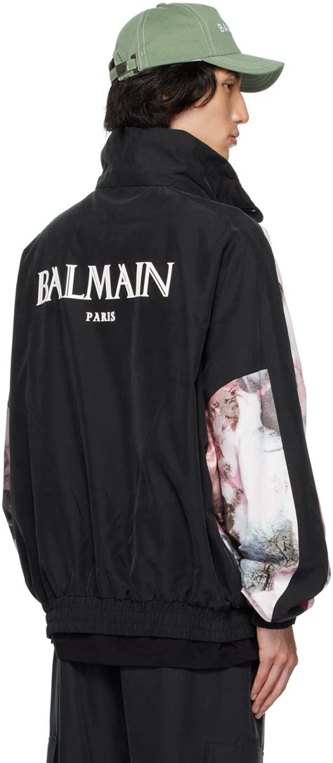 Balmain Black Paneled Jacket Balmain