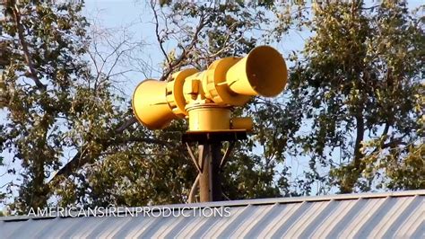 Hor Super Sirex Siren Test Adrian Mo Adrian City Tornado Siren Test