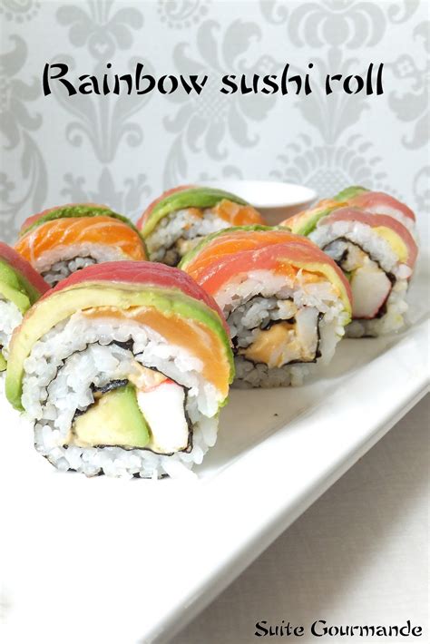 Suite Gourmande Rainbow Sushi Roll