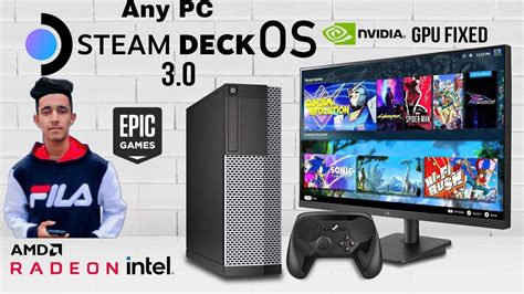 How To Install STEAMOS On Any PC Or Laptop New STEAM OS Installation