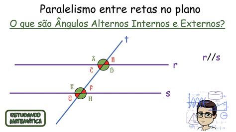 Geometria Plana Paralelismo entre retas no plano Ângulos Alternos