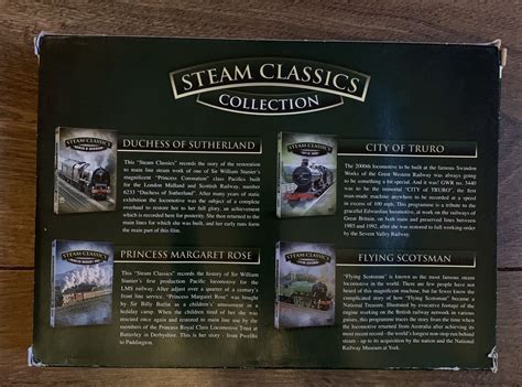 British Steam Classics 4 Dvd T Set 5060294371847 For Sale Online Ebay