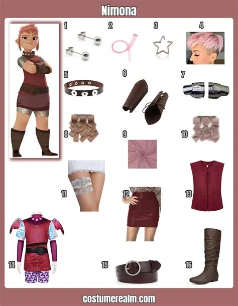 How To Dress Like Nimona Guide For Cosplay & Halloween