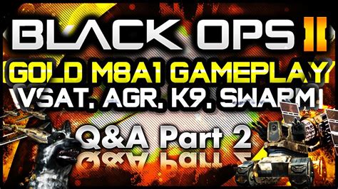 Black Ops 2 Gold M8A1 Orbital VSAT AGR K9 Unit SWARM Q A Part