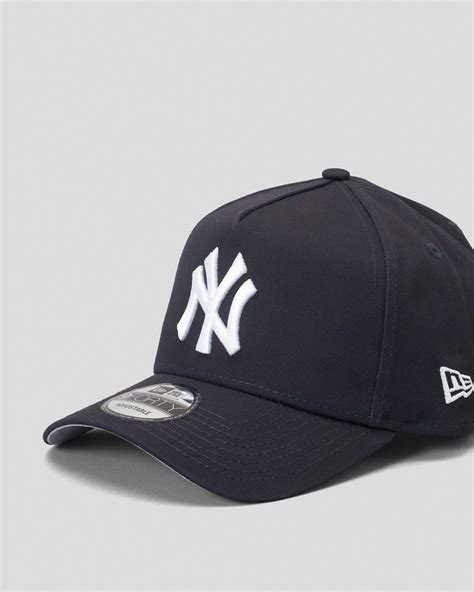 New Era New York Yankees 9forty A Frame Snapback Cap In Navy City