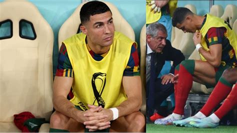 Cristiano Ronaldo All Bench Reactions Vs Switzerland He Smirk As The