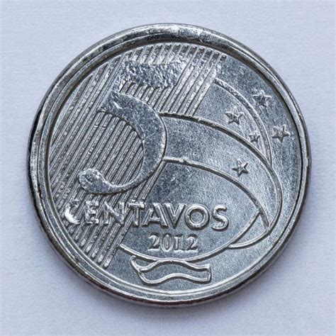 Moeda Brasil 50 Centavos 2012 Sem O N0 Defeito F