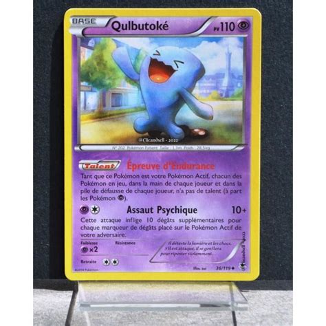 Carte Pok Mon Qulbutok Xy Vigueur Spectrale Neuf Fr