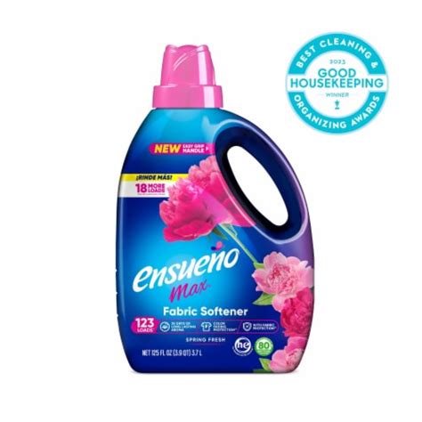 Ensueno Max Liquid Fabric Softener Spring Fresh 125 Fl Oz 125 Fl