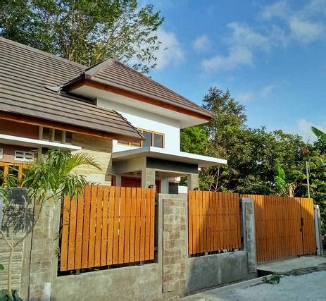 Model Pagar Rumah Setengah Tembok Yang Cantik Dan Menawan