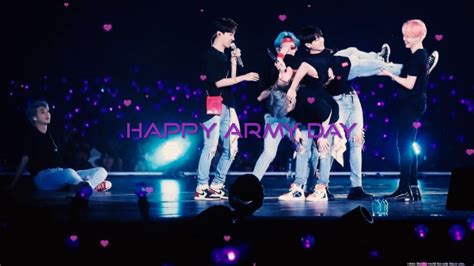 Happy Bts Army Day Youtube