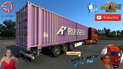 Euro Truck Simulator Arnook S Container Trailers Pack V New