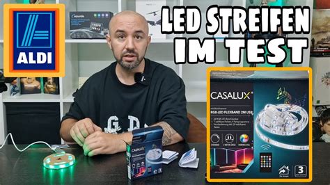 Aldi Led Streifen Test Nur Was K Nnen Sie Casalux Rgb Led