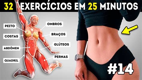 Min Para Perder Gordura Do Corpo Todo Exerc Cios Sem Repeti Es