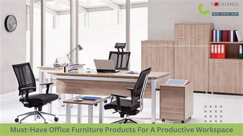 Must Have Office Furniture Products For A Productive Workspace By