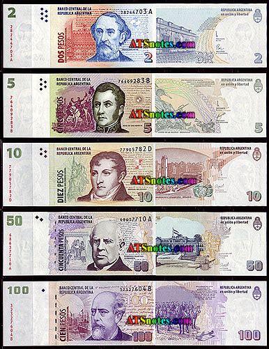 Argentina banknotes - Argentina paper money catalog and Argentinian ...