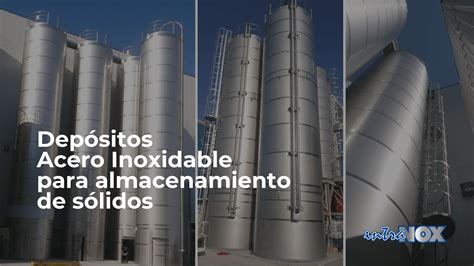 Dep Sitos De Acero Inoxidable Para S Lidos De Intranox Vers Tiles Y