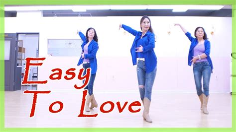 Easy To Love Line Dance Improver 이지투러브 라인댄스 퀸즈라인댄스𝐐𝐮𝐞𝐞𝐧𝐬