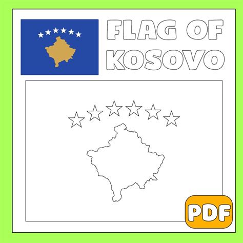 Flags Of Europe Countries Coloring Pages Printable Instant Digital