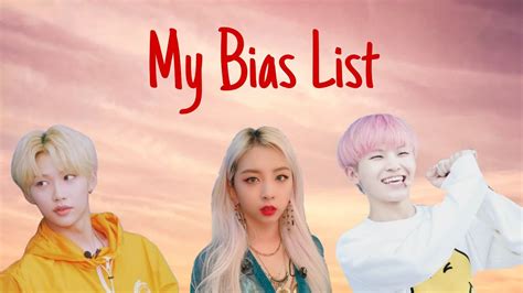 Kpop Bias List Youtube