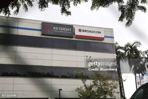 The Broadcom Ltd. headquarters stands in Singapore, on Tuesday, Nov ...