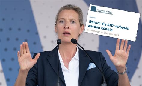 Partei Gef Hrlich Bundestags Institut Empfiehlt Afd Verbot