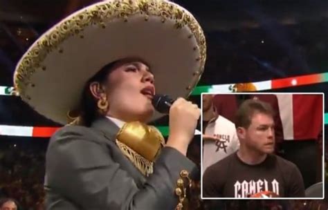 Video Nieta De Fern Ndez Se Equivoca En Himno En Pelea De El Canelo