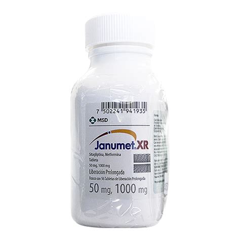 Janumet Xr 50 1000mg Tab Caj C 56